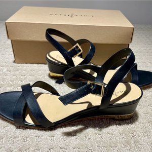 Cole Haan Melrose Low Wedge, Black, Size 9.5, Worn Once!
